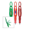 Translucent Folding Carabiner Ballpoint Pen